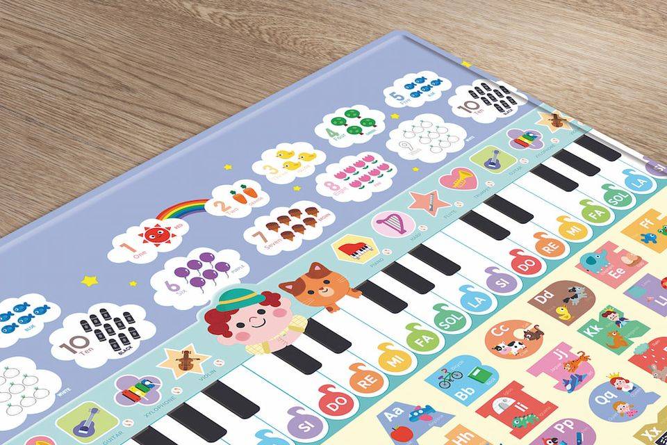 DWINGULER Sensory Playmat Farm House (Extra Large)