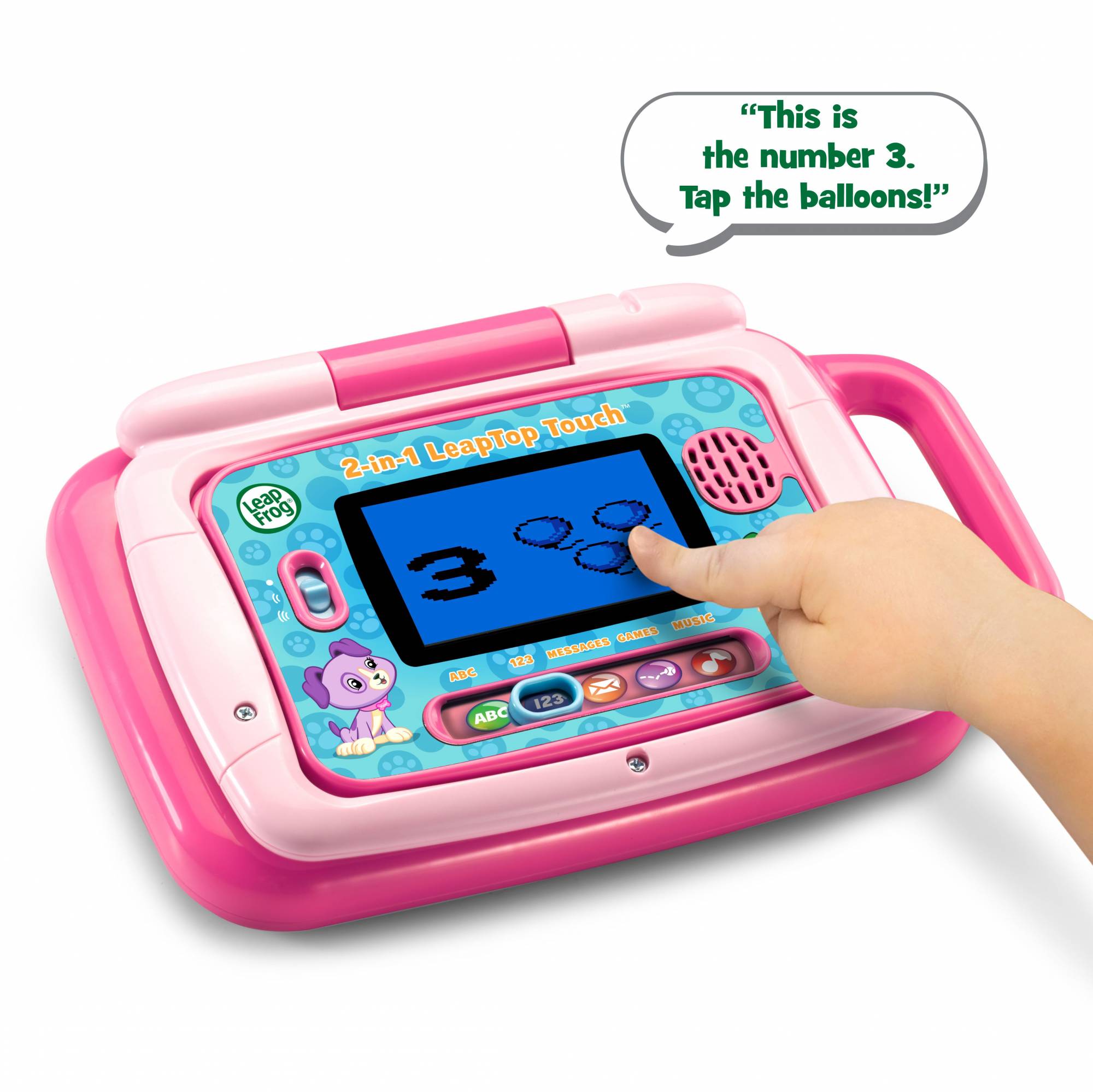 LeapFrog 2IN1 Leaptop Touch (Pink)